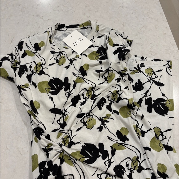 Tanya Taylor Ira Floral Dress – Feminine Fit & Flare Midi, Size XS, NWT - Picture 3 of 7